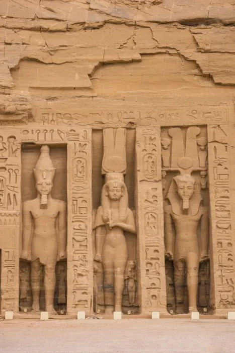 Framed Print : Egypt, Abu Simbel, The small temple -known as Temple of Hathor - dedicated to Nefertari Framed Print : Egypt, Abu Simbel, The small temple -known as Temple of Hathor - dedicated to Nefertari
