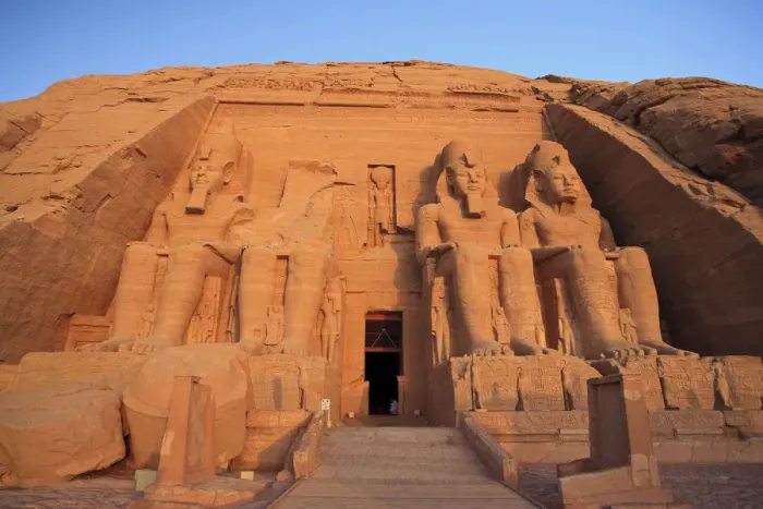 Framed Print : Egypt, Abu Simbel, Statues and Temple of Ramses II Framed Print : Egypt, Abu Simbel, Statues and Temple of Ramses II