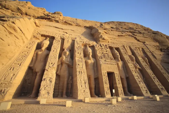 Framed Print : Egypt, Abu Simbel, Temple of Nefertari and Hathor Framed Print : Egypt, Abu Simbel, Temple of Nefertari and Hathor