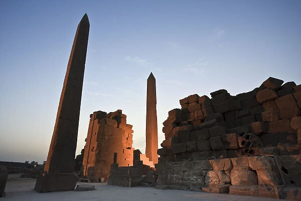 Egypt, Luxor, Karnak, Temple of Amun, Obelisk of Hatshepsut