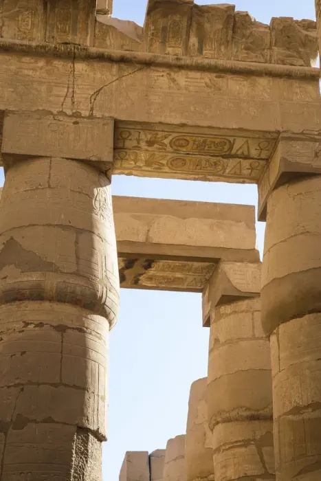 Framed Print : Egypt, Luxor, Karnak Temple, Hypostyle hall Framed Print : Egypt, Luxor, Karnak Temple, Hypostyle hall