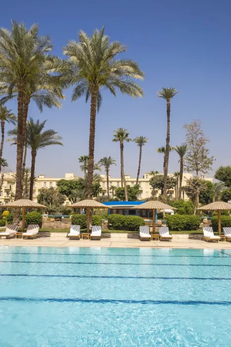 Framed Print : Egypt, Luxor, Swimming pool in the Garden at the The Winter Palace Hotel Framed Print : Egypt, Luxor, Swimming pool in the Garden at the The Winter Palace Hotel