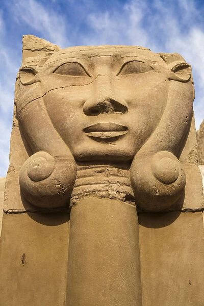 Egypt, Upper Egypt, Aswan, Khnum ruins on Elephantine Island