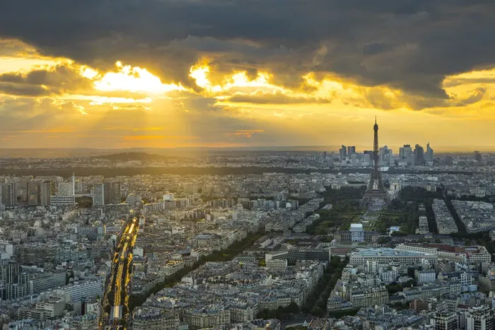 Framed Print : Eiffel Tower, Paris, France