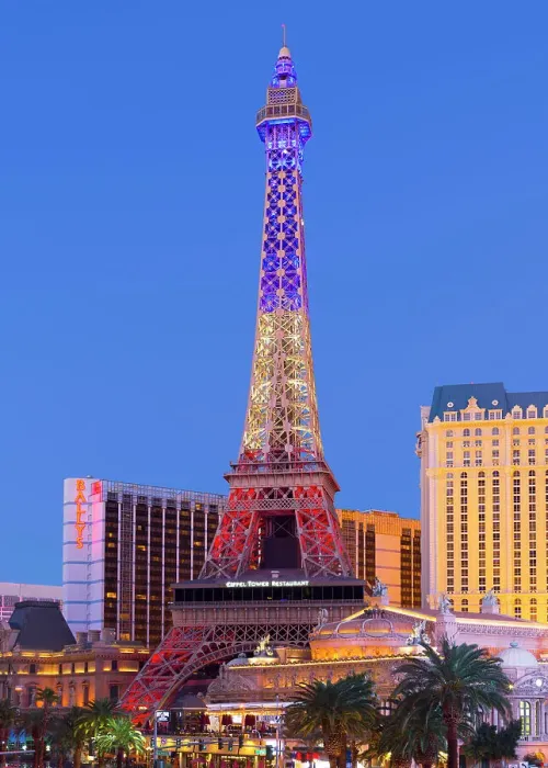 Framed Print : Eiffel Tower of the Paris Hotel, Las Vegas Strip View, Skyline, illuminated Las Vegas, Nevada, USA Framed Print : Eiffel Tower of the Paris Hotel, Las Vegas Strip View, Skyline, illuminated Las Vegas, Nevada, USA