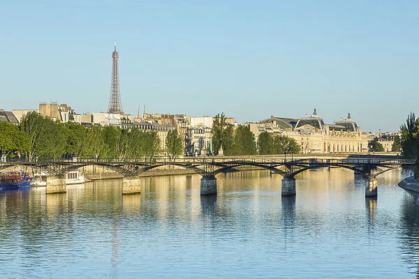 Eiffel Tower & Pont des Arts, Paris, France