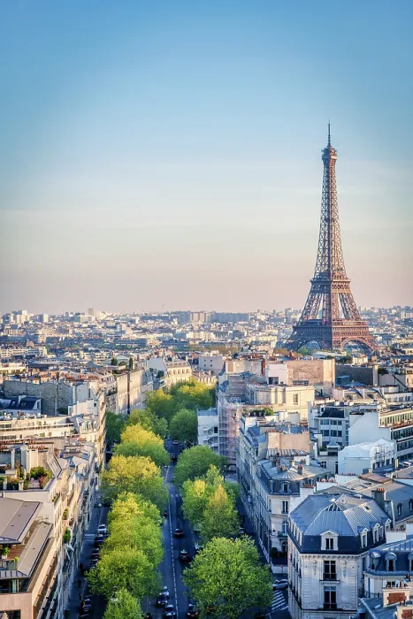 Framed Print : Eiffel Tower and skyline of Paris, Paris, France Framed Print : Eiffel Tower and skyline of Paris, Paris, France