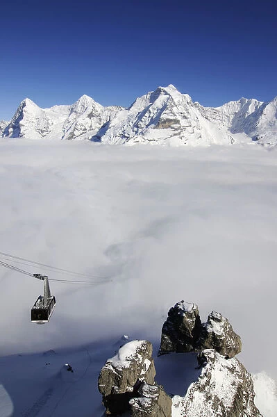 Eiger, Moench, Jungfrau, Grindelwald, Bernese Oberland, Switzerland