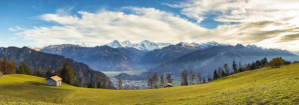 Eiger, Monch & Jungfrau mountains, Berner Oberland, Switzerland