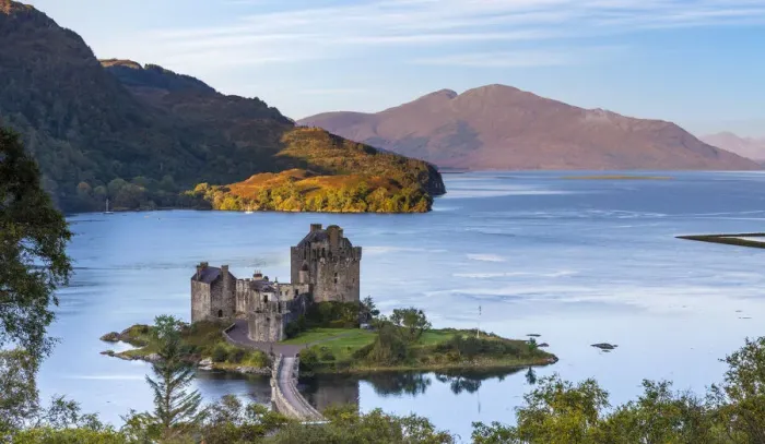 Framed Print : Eilean Donan Castle on Loch Duich, Dornie, Scotland, UK Framed Print : Eilean Donan Castle on Loch Duich, Dornie, Scotland, UK