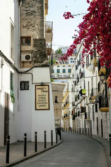 Framed Print : Eivissa Old town, Ibiza, Spain