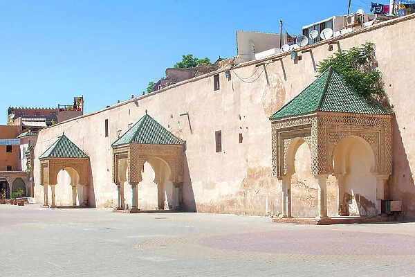 The 'El Hedim' square of Meknes, Morocco
