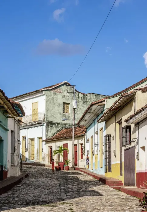 Framed Print : El Llano Street, Sancti Spiritus, Sancti Spiritus Province, Cuba Framed Print : El Llano Street, Sancti Spiritus, Sancti Spiritus Province, Cuba