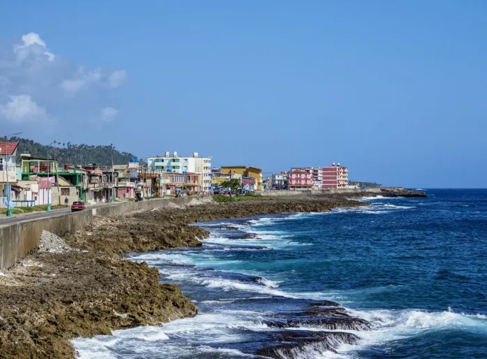 Framed Print : El Malecon, Baracoa, Guantanamo Province, Cuba Framed Print : El Malecon, Baracoa, Guantanamo Province, Cuba