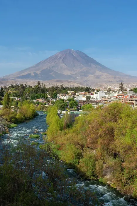 Framed Print : El Misti volcano rising above the white city of Arequipa and Chili River, UNESCO, Arequipa, Arequipa Province, Arequipa Region, Peru Framed Print : El Misti volcano rising above the white city of Arequipa and Chili River, UNESCO, Arequipa, Arequipa Province, Arequipa Region, Peru
