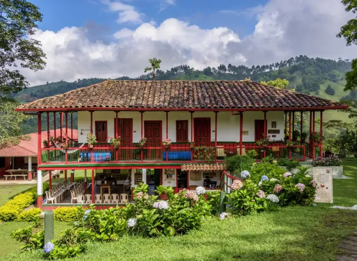 Framed Print : El Ocaso Farm, Salento, Quindio Department, Colombia Framed Print : El Ocaso Farm, Salento, Quindio Department, Colombia