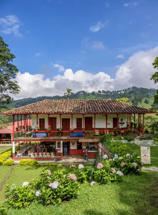 Framed Print : El Ocaso Farm, Salento, Quindio Department, Colombia Framed Print : El Ocaso Farm, Salento, Quindio Department, Colombia