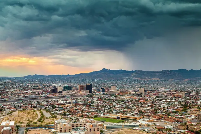 Framed Print : El Paso City Skyline, Texas, USA Framed Print : El Paso City Skyline, Texas, USA
