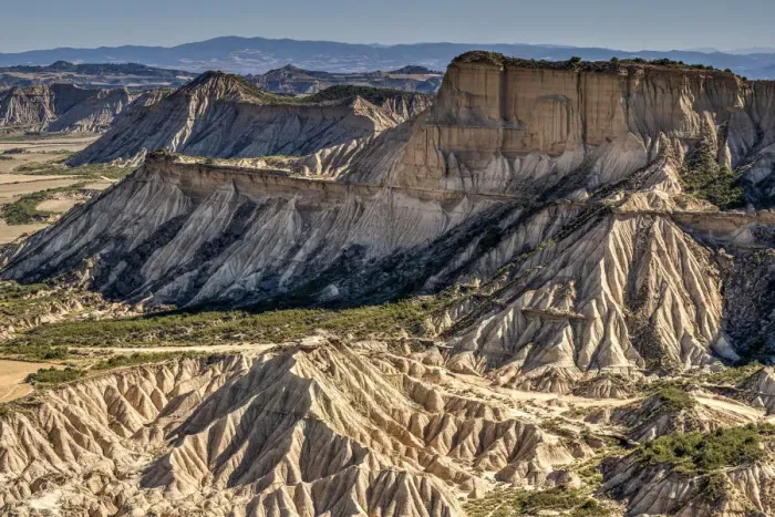 Framed Print : El Rallon rock formations, Bardenas Reales badlands, Navarre, Spain Framed Print : El Rallon rock formations, Bardenas Reales badlands, Navarre, Spain