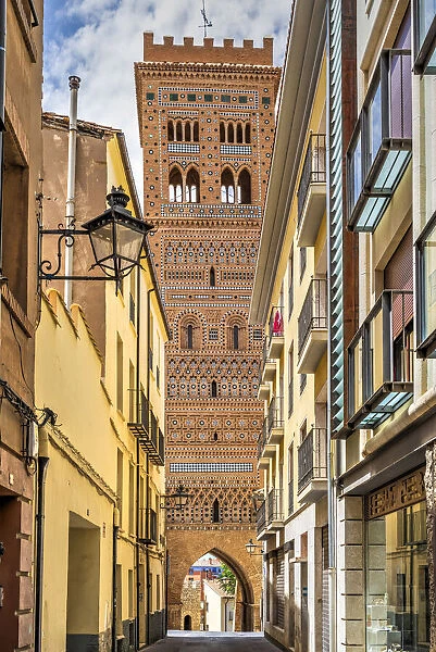 El Salvador tower, Teruel, Aragon, Spain