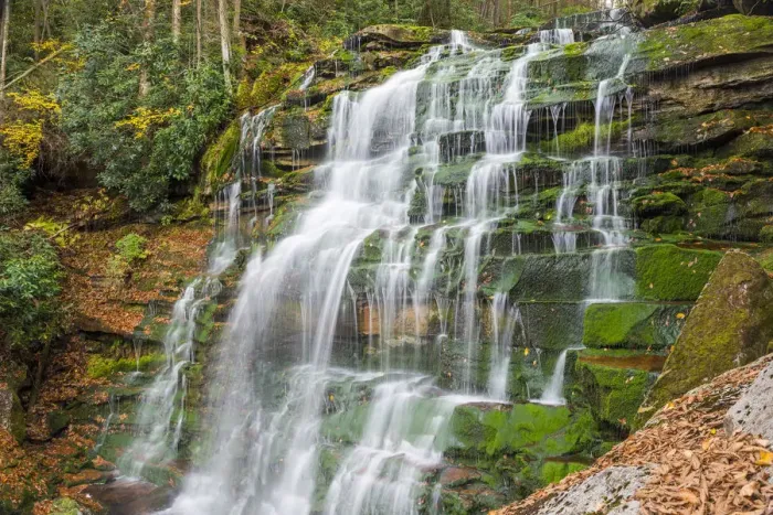 Framed Print : Elakala Falls, Blackwater Falls State Park, West Virginia, USA