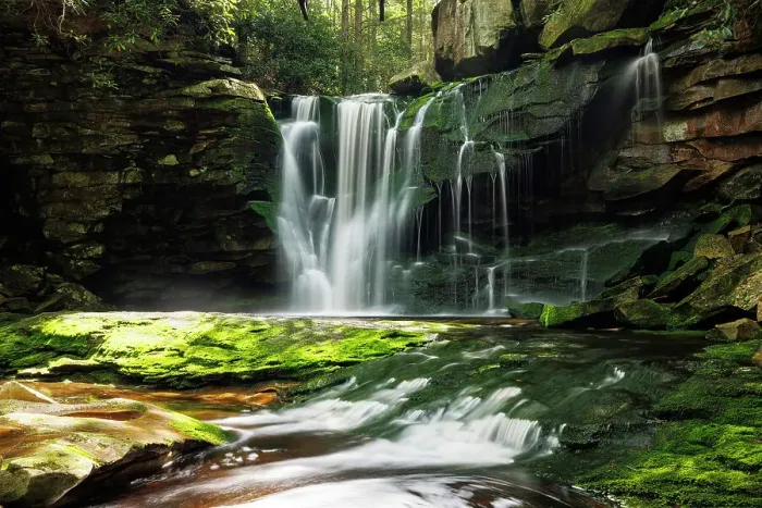 Framed Print : Elekala Falls, Blackwater Falls State Park, West Virginia, USA Framed Print : Elekala Falls, Blackwater Falls State Park, West Virginia, USA