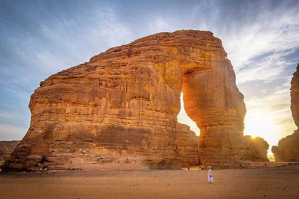 Elephant Rock (Jabal AlFil) near Al-Ula, Medina Province, Saudi Arabia