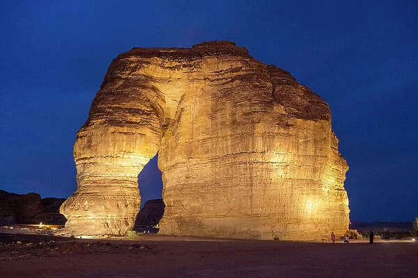 Elephant Rock (Jabal AlFil) near Al-Ula, Medina Province, Saudi Arabia