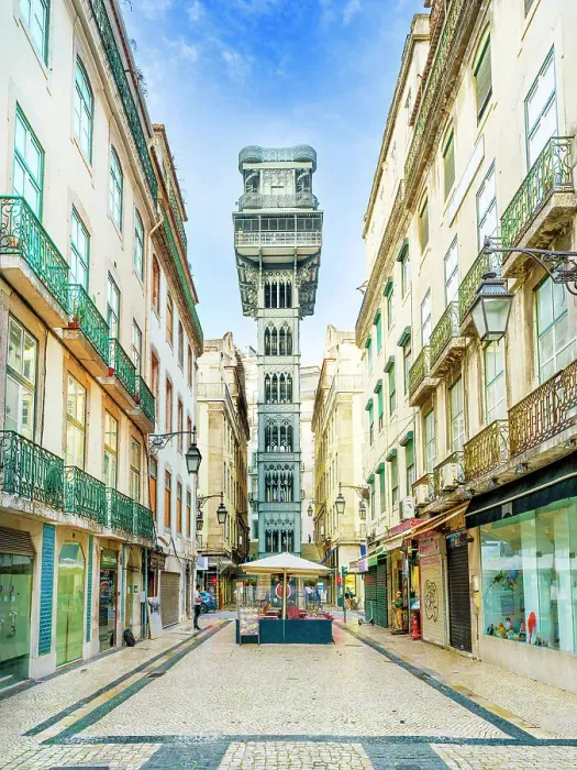 Framed Print : Elevador de Santa Justa, Baixa, historic center Lisbon, Portugal Framed Print : Elevador de Santa Justa, Baixa, historic center Lisbon, Portugal