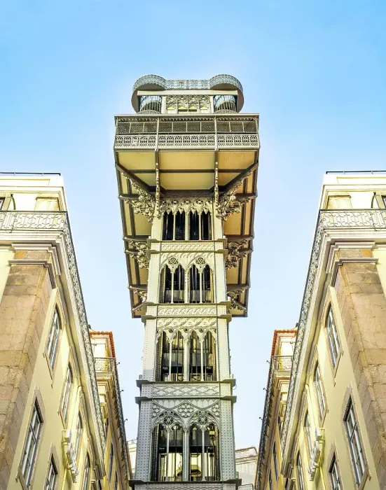 Framed Print : Elevador de Santa Justa, Baixa, historic center Lisbon, Portugal Framed Print : Elevador de Santa Justa, Baixa, historic center Lisbon, Portugal