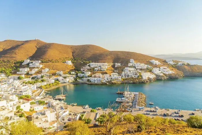 Framed Print : Elevated view of Chora, Astypalaia, Dodecanese, Greek Islands, Greece Framed Print : Elevated view of Chora, Astypalaia, Dodecanese, Greek Islands, Greece