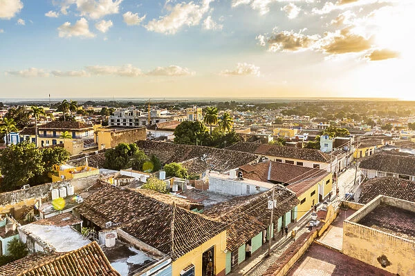 Elevated view of Trinidad, Sancti Spiritus, Cuba