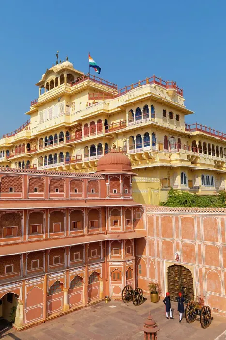 Framed Print : Front Elevation of City Palace, Jaipur, Rajasthan, India Framed Print : Front Elevation of City Palace, Jaipur, Rajasthan, India