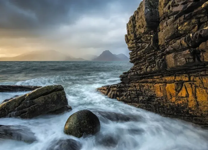 Framed Print : Elgol and the Black Cuillin, Isle of Skye, Scotland Framed Print : Elgol and the Black Cuillin, Isle of Skye, Scotland