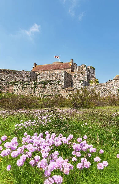 Elizabeth Castle, St Aubin Bay, Jersey, Channel Islands