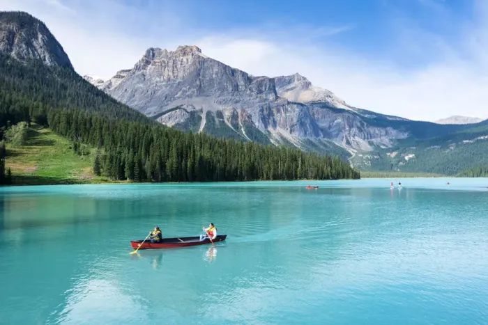 Framed Print : Emerald Lake, Yoho National Park, British Columbia, Canada