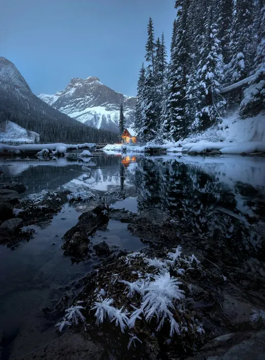 Framed Print : Emerald Lake, Yoho National Park, British Columbia, Canada Framed Print : Emerald Lake, Yoho National Park, British Columbia, Canada