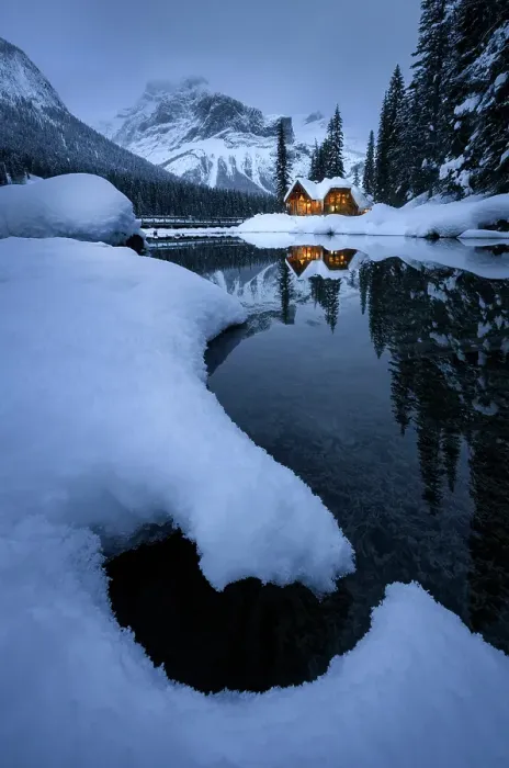 Framed Print : Emerald Lake, Yoho National Park, British Columbia, Canada Framed Print : Emerald Lake, Yoho National Park, British Columbia, Canada
