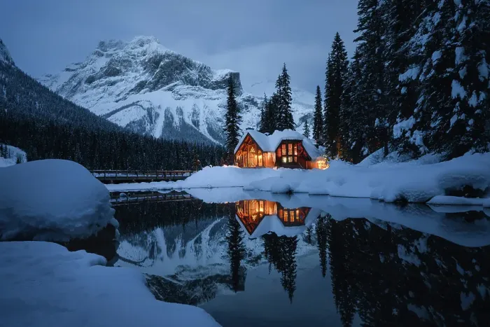 Framed Print : Emerald Lake, Yoho National Park, British Columbia, Canada Framed Print : Emerald Lake, Yoho National Park, British Columbia, Canada
