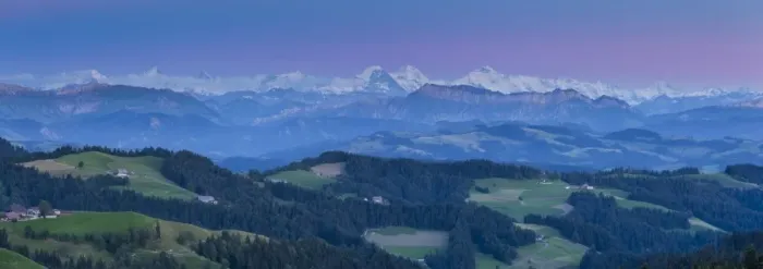Framed Print : Emmental Valley, Berner Oberland, Switzerland