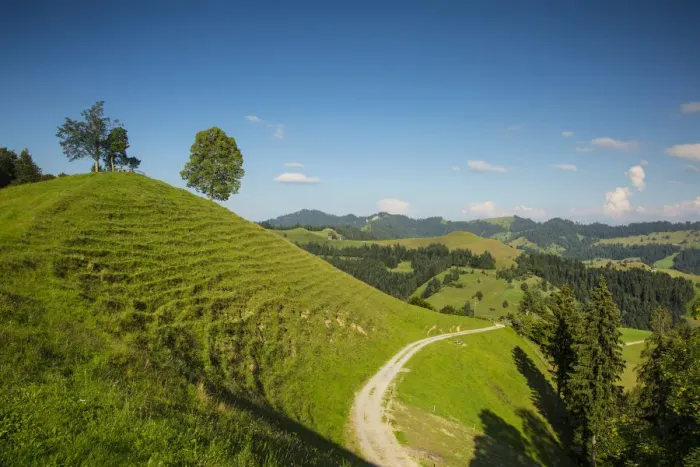 Framed Print : Emmental Valley, Berner Oberland, Switzerland
