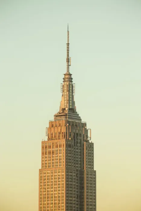 Framed Print : Empire State Building, Manhattan, New York City, USA