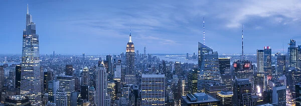 Empire State Building & Midtown Manhattan, New York City, USA