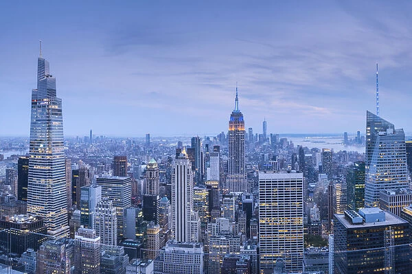 Empire State Building & Midtown Manhattan, New York City, USA