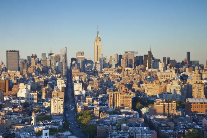 Framed Print : Empire State Building & Midtown skyline, Manhattan, New York City, USA Framed Print : Empire State Building & Midtown skyline, Manhattan, New York City, USA
