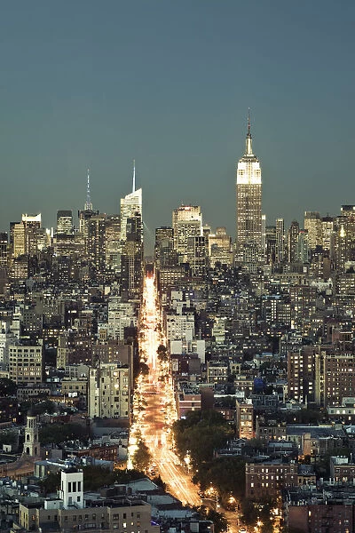 Empire State Building & Midtown skyline, Manhattan, New York City, USA