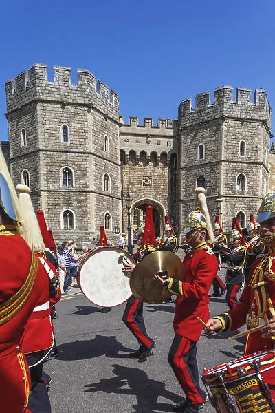 England, Berkshire, Windsor, Windsor Castle, Changing The Guard Ceremony