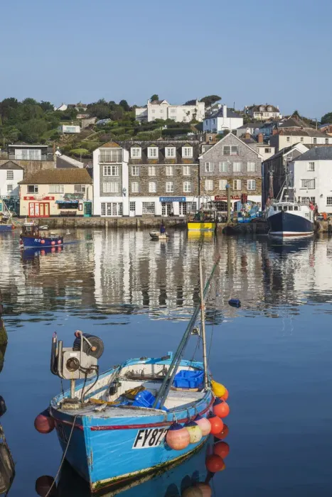 Framed Print : England, Cornwall, Mevagissey Framed Print : England, Cornwall, Mevagissey