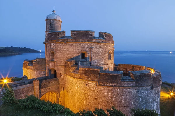 England, Cornwall, St. Mawes, St. Mawes Castle