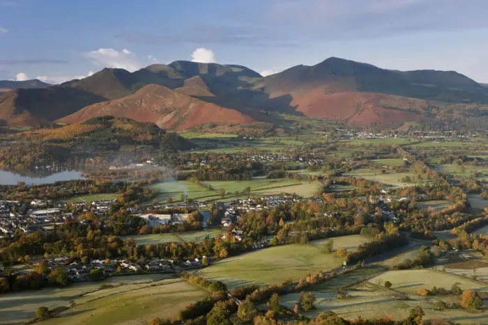 Framed Print : England, Cumbria, Lake District, Keswick & Derwent Water Framed Print : England, Cumbria, Lake District, Keswick & Derwent Water